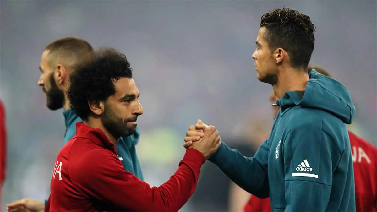 محمد صلاح يهدد مكانة رونالدو في السعودية